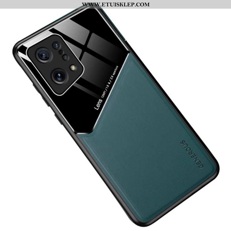 Etui do Oppo Find X5 Wysokiej Jakości Sztuczna Skóra